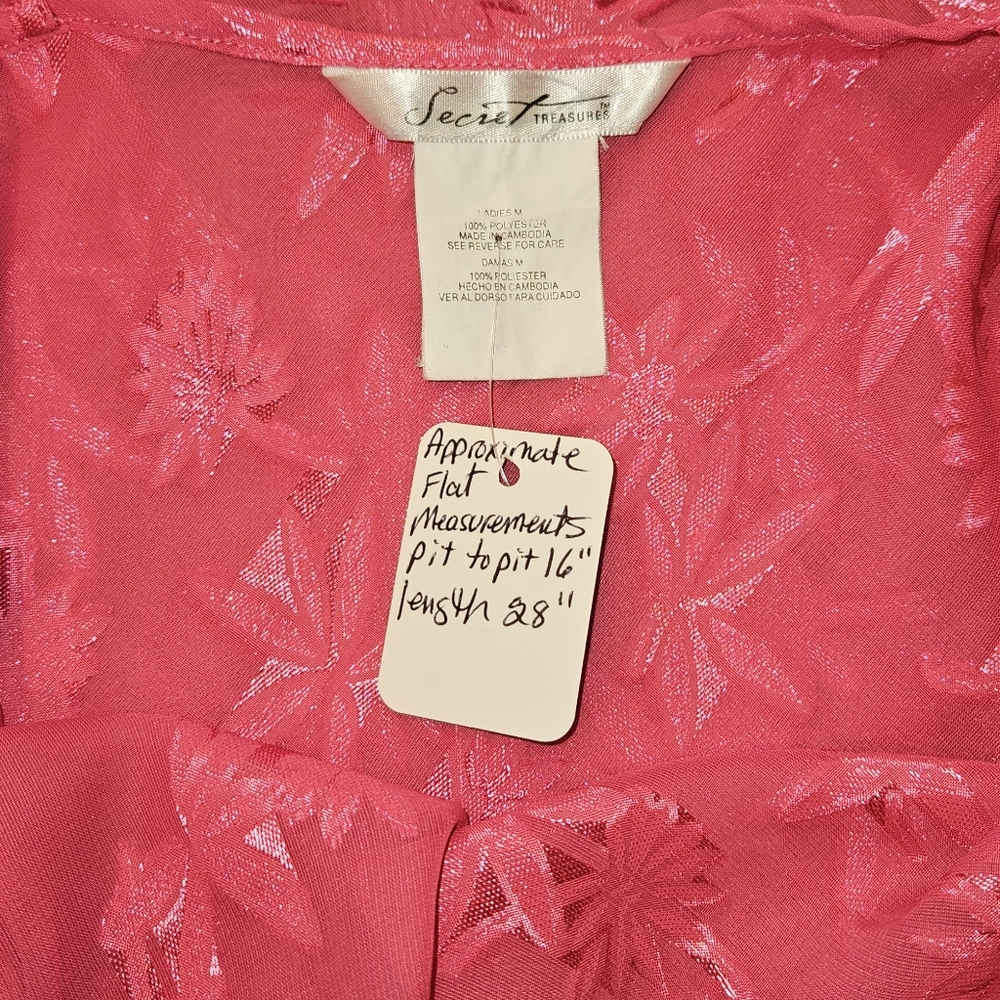 Secret Treasures Passionate Pink Chemise - Picture 2 of 2